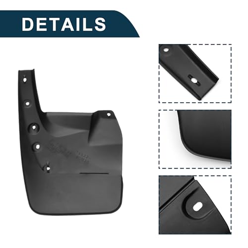 Image of Mud Flaps Splash Guards for Toyota Land Cruiser Prado FJ150 2010-2018 Front & Rear Mud Guards W /Mount Accessories