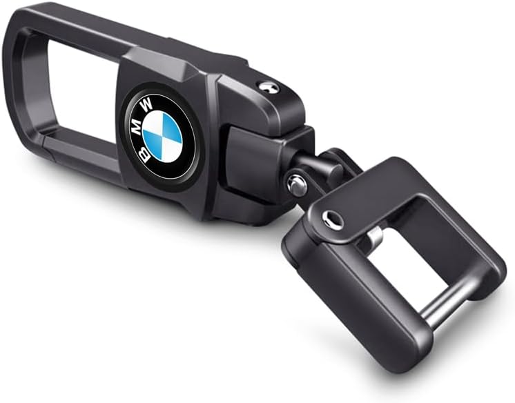 lovmmewlot Reemplazo de llaveros de metal para automóvil con logotipo,Accesorios para llavero de automóvil, regalo familiar, 52 ESL