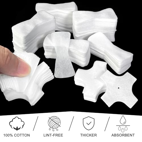 1200 PCS Gun Cleaning Patches, 800 Bow-Tie & 400 Cross-Shaped, Lint-Free Gun Cleaning Cloth for 9mm, Rifle, Shotgun – Highly Absorbent Firearm Cleaning Wipes with Storage Case, Fits Most Calibers