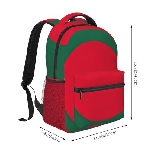Mochila de senderismo de Bangladesh para laptop con acabados impermeables 2