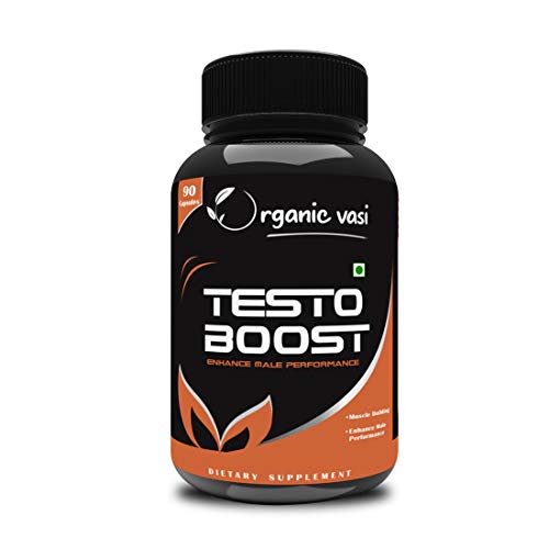 Organic Vasi Endurance and Strength Booster Supplement Testo Boost Testosterone Booster for Men Promote Natural Strength -800mg 90 Capsules Organic Vasi Endurance and Strength Booster Supplement Testo Boost Testosterone Booster for Men Promote Natural Strength -800mg 90 Capsules
