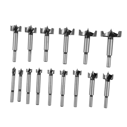 ARTIBETTER 15Pcs Heavy Duty Flat Drill Bit for Woodworking Durable Hole Reamers Professional Woodworker Tool for Precise Cuts