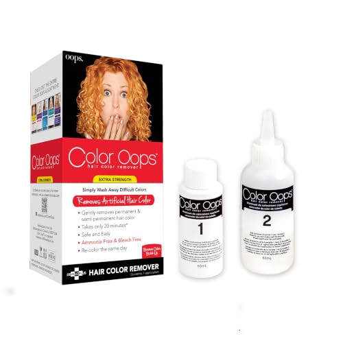 Color Oops Hair Color Remover, Extra Strength 1 Application by DEVELOPLUS