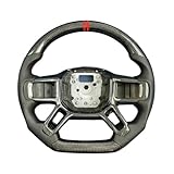 Compatible con volante de fibra de carbono Real personalizado for Land Rover Defender Range Rover Defender