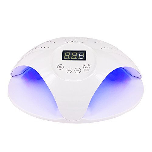 UZMEI 48W Nail Dryer Two Hands Nail Gel Curing UV Led lamp for All Gels with Timer 10s/30s/60s/99s