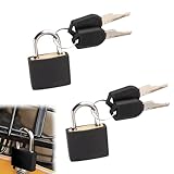 🧳 Sûr et sécurisé : Le coffret cadenas clé comprend deux mini-cadenas pour une sécurité optimale en voyage et en rangement. Que vous soyez en voyage court ou que vous ayez besoin de garder des objets importants en sécurité, cela vous offre une tranquillité d'esprit supplémentaire.