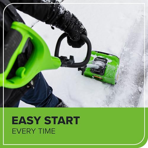 Image of Greenworks 8 Amp 12 inch Electric Snow Shovel