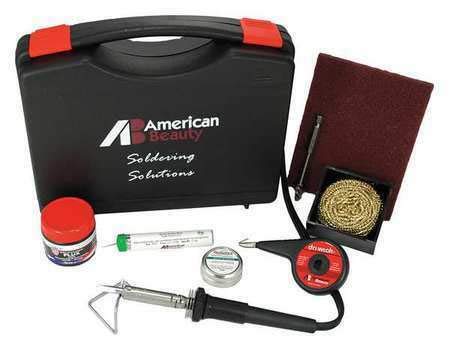 Soldering Kit,50W,Iron Plated Copper Tip AMERICAN BEAUTY PSK50