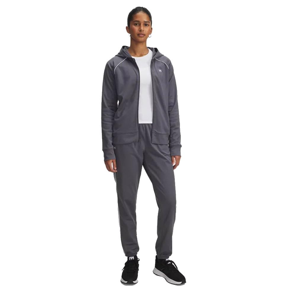 Under Armour Rival Tricot Tracksuit HD for Women Size S Grey