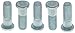 Raybestos 5090B Professional Grade Wheel Lug Stud, (Pack of 5)