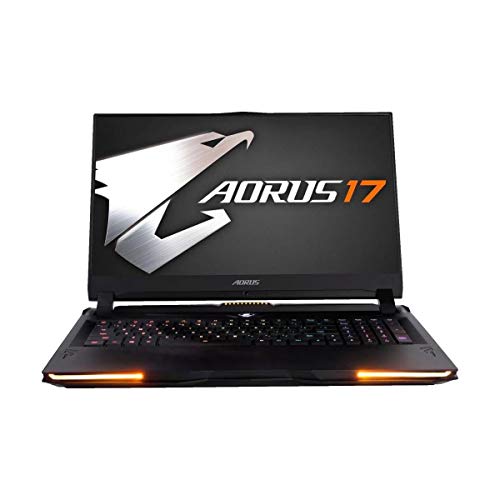 Image of GIGABYTE AORUS 17 YA-9US2452SH 17 inch Thin Bezel 240Hz FHD IPS LCD, i9-9980HK, RTX 2080 GDDR6 8GB, 32GB DDR4 RAM, M.2 PCIe 1TB SSD, 2TB HDD, Windows 10 Home, Extreme Gaming Laptop