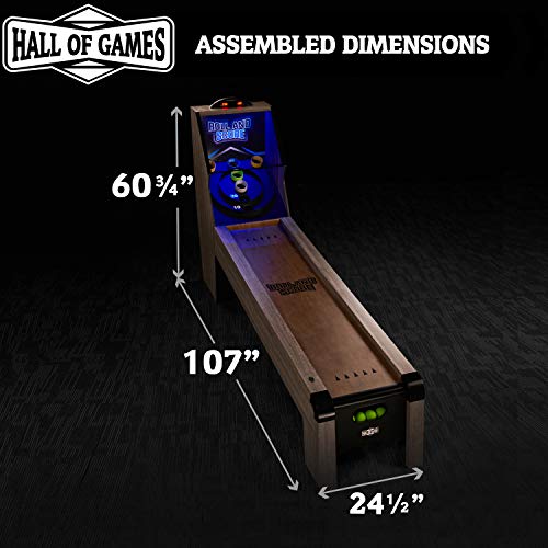 Image of Hall of Games Roll & Score Multiple Styles Arcade Game Collection, Durable & Stylish Designs with Game Balls, Perfect for Family Game Rooms