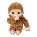 Little Live Pets Baby Monkey Minis – Pepi Peach. Interactive Pet Toy. 20+ Sounds & Reactions. Soft Brown Fur, 7.4
