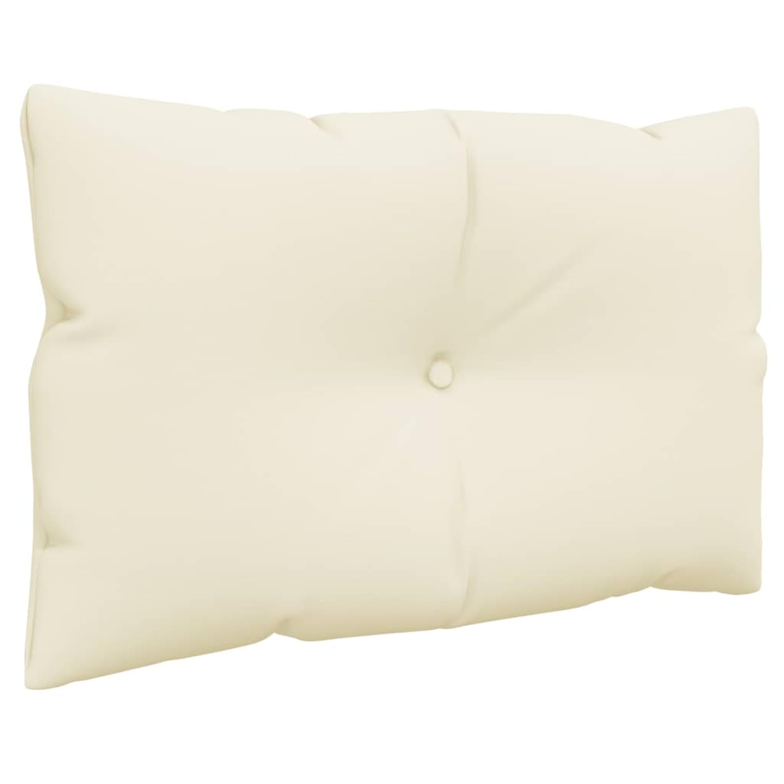 Palettenkissen Set, 2-teilig Sitzkissen & Rückenkissen, Polyester, Creme, 60x61,5x10 cm & 60x38x13 cm, wasserabweisend, für Gartenmöbel und Innenbereich 360836