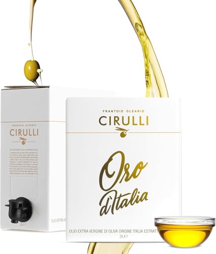 Cirulli Extra Vierge Olijfolie 100% Italiaans - 3L Bag in Box met Zijkraan