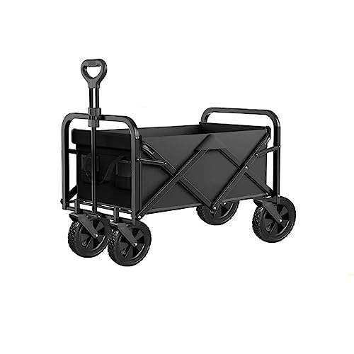 DIERI Portable Household Camping Cart Foldable 150L Large Capacity Shopping Cart Multi-function Adjustable Handle Picnic Cart