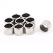 Produktbild sourcingmap® 9 Stück Selbstschmierende Verbundlager Buchse Hülse 8mm x 10mm x 8mm Silber Ton de