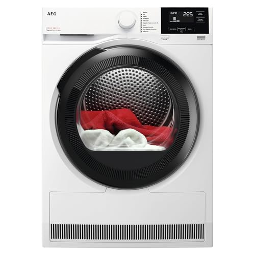Secadora de bomba de calor AEG TR718P4OB de 8 kg Serie 7000 en color blanco