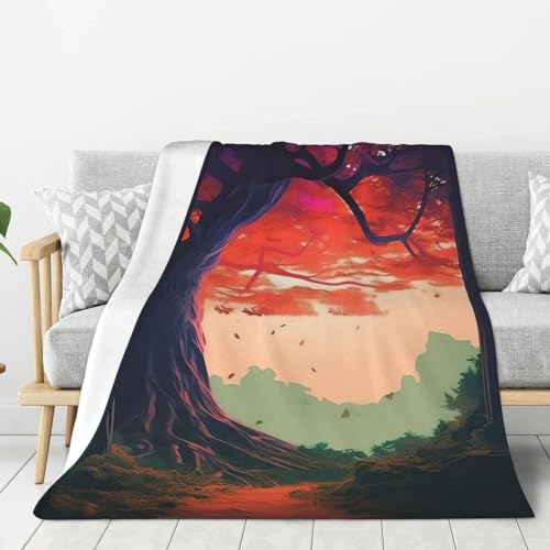 Couverture flanelle legere 152 x 203 cm contre le froid du canape - 2