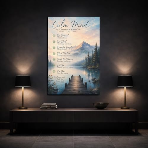 Tableau canvas Nature Calm Mind pour résoudre les problèmes de focus - 3