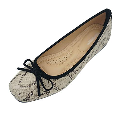 DIANA スネークスキン風 フラットシューズ パンプス24.0cmヘビ蛇柄 963ac147f94115e2539edd90b8e23b