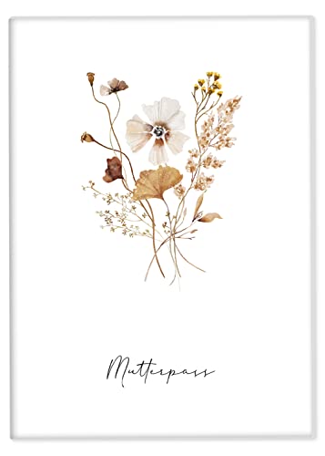 Joli Coon Mutterpasshülle Herbstblume - für Deutschen Mutterpass