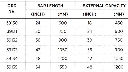 Groz 39132 36" DUO Reversible Bar Clamp, with 30" Capacity - Image 6