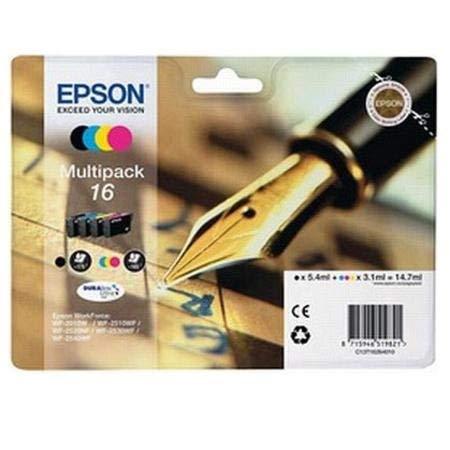 Epson 16 (T162640) d'origine DURABrite Ultra Multipack de capacité standard (Pen)