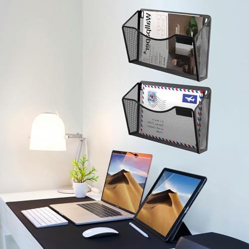 Gawerk HWF-BK-3P 3 Pack Wall File Organizer thumb #4