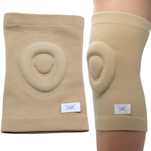 CRS Cross Gel Knee Pads for Ice Skating. Gel Sleeve