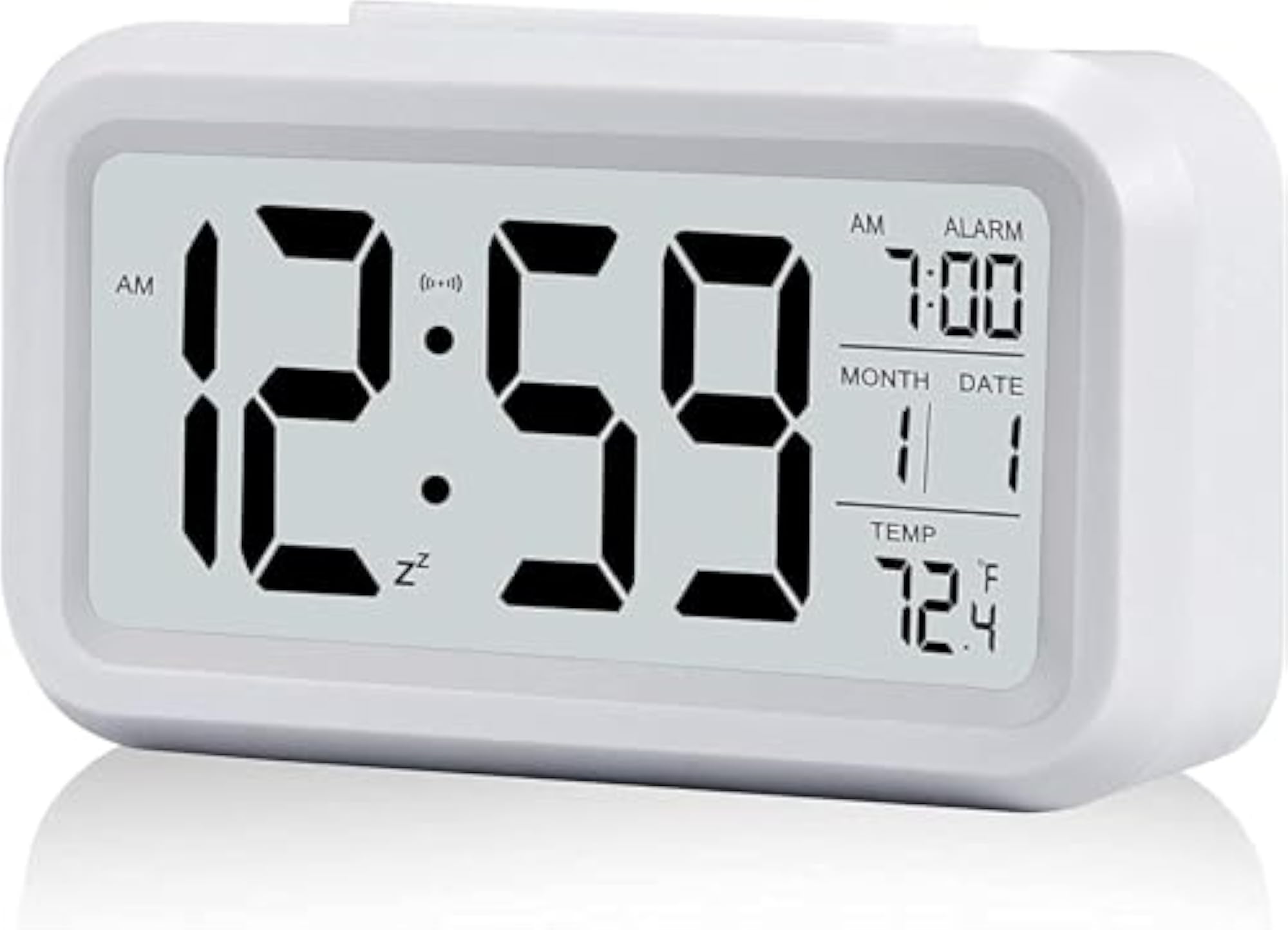 Digital Alarm Clock with Automatic Sensor