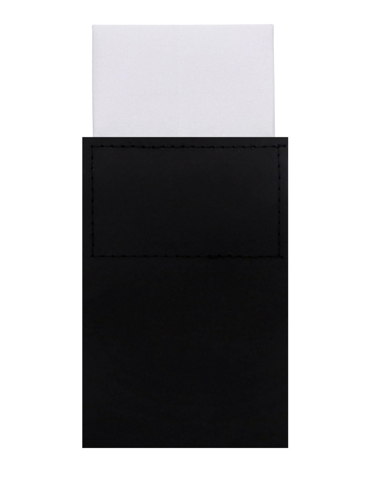 Pocket Squares for Men Prefolded, Mens Handkerchiefs on Card, White Black Pocket Square for Suit Jacket Tuxedo-image-46