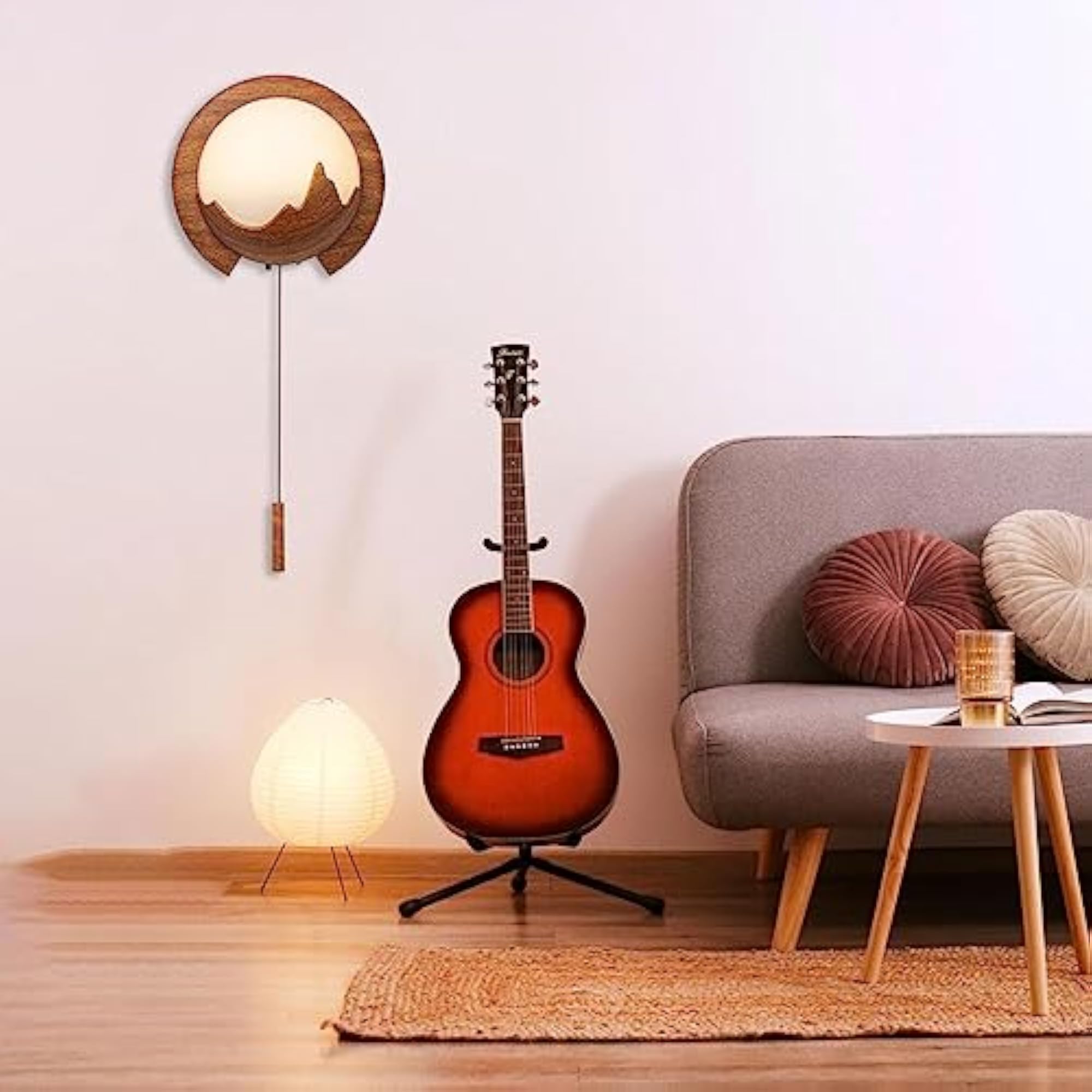 Portable Essential Diffuser Wall Mounted Aroma Diffuser, Wood Grain
