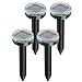 Produktbild MelkTemn Ultrasonic Solar Maulwurfschreck, 4 Stück Maulwurfabwehr,Wühlmausschreck Schädlingsbekämpfung, Mole Repellent,Schlangenvertreiber,Solar Tier Repeller für Draußen,Rasen, Bauernhof,Gartenhöfe