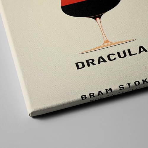 Lienzo de Drácula de Spiffing Prints, cuadro mediano de libros clásicos 3