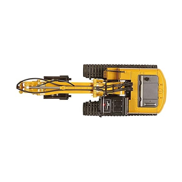 Revell Control 24924 RC Raupenbagger Digger 2.0, Kettenantrieb, wechselbare Schaufel und Baumgreifer, Outdoor-tauglich, Akku Ferngesteuerter Bagger, 2.4 GHz, gelb – Bild 4