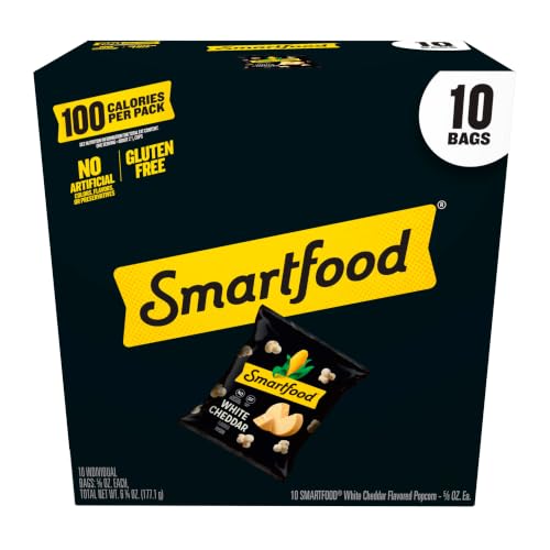 Frito-Lay Smartfood Popcorn White Cheddar, 0.625 Ounce, 10 Ct