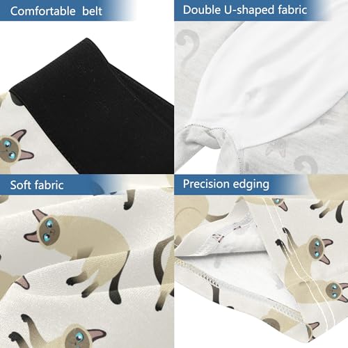 visesunny Men's Boxer Briefs Soft Breathable Cute Underpants with Stretch Waistband Rayon Underwear4