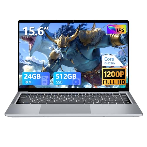 YOZISUAN Gaming Laptop i5 (Up to 3.60 GH) 24GB RAM 512GB SSD,Traditional Laptop Computers with 15.6...