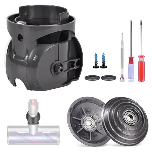 Torque Cleaner Head Connector +V-Ball Wheel Compatible with Dyson Outsize V15 V11 V10 XL Head Vacuum Replacement Parts SV12 SV14 SV15 SV16 SV17 SV22 SV27 SV28 SV47 Accessories by Kuflant - Used condition - US$16.99