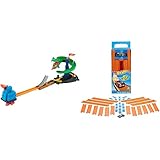 hot wheels cobra speed Edad: 3+ Hot Wheels City Cobra Infernal, Pista de Coches de Juguete (Mattel FNB20) y Track Builder, Color/Modelo Surtido (Mattel BHT77)