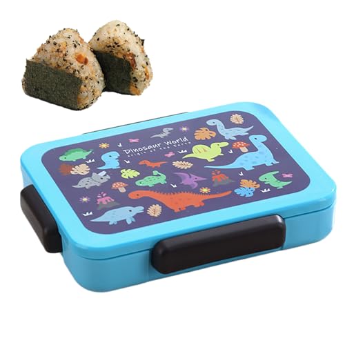 Fiambreras Infantiles Contenedores,Bandeja con 5 Compartimentos - Suministros De Cocina Y Comedor Para Viajes Vacaciones Senderismo Y Camping