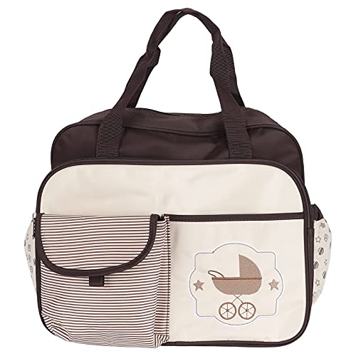 Bolsa de Pañales de Maternidad, Bolsa de Pañales para Botella de Leche, Bolsa de Mano Grande, Bolsas de Transporte para Aviones, para Viajes, para Hospitales, para Aviones