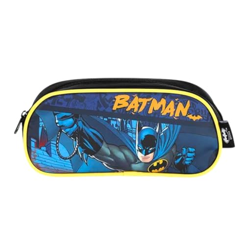 ESTOJO ESCOLAR LUXCEL BATMAN AZUL EI42304BM