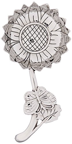 Ganz Zinc, Sunflower Spoon Rest, One Size, silver