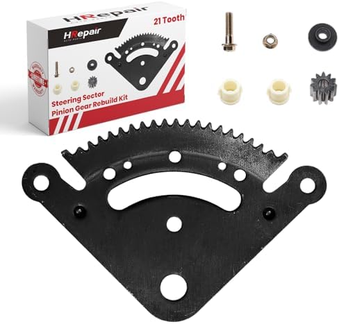 Steering Sector Pinion Gear Rebuild Kit Replacement for John Deere LA100 LA105 LA120 LA130 LA135 LA140 LA150 LA165, John Deere D Series Lawn Tractors Replaces# GX21924BLE, GX20053, GX20054, GX21994