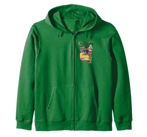 Portada de la Revista Collier Sudadera con Capucha