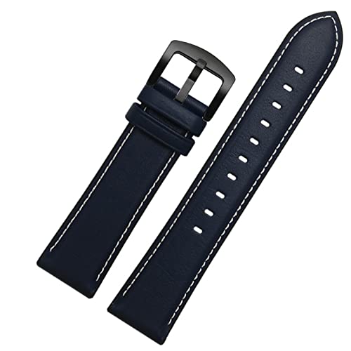 Bracelet 22mm cuir et silicone pour Magic Classic, du bureau au sport