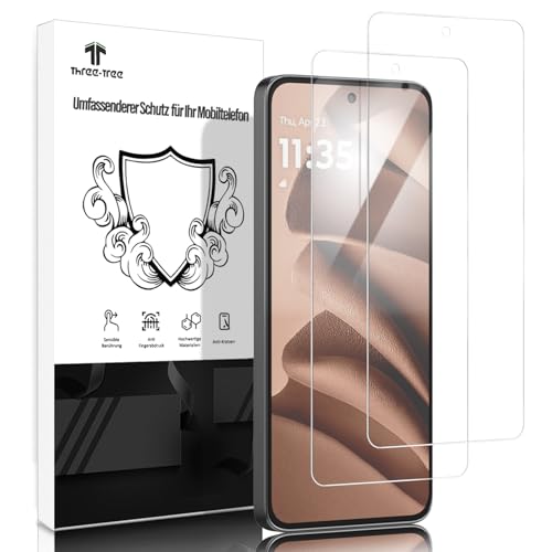 Schutzfolie für Panzerglas für Motorola Edge 50 Neo Fingerabdruck-ID Unterstützen Gehärtetem Glas [2 Stück] 9H Displayschutzfolie für Motorola Edge 50 Neo