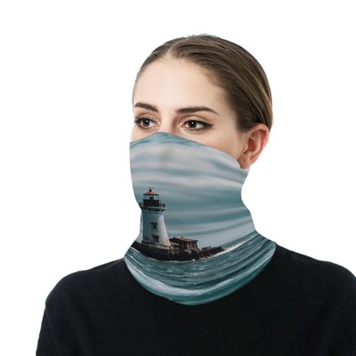 Cubreboca de cuello para hombre y mujer, balaclava con protección contra el viento, mascarilla respirable, pañuelo, cubre cara, bufanda, gorro para esquí, senderismo, ciclismo miniatura 7